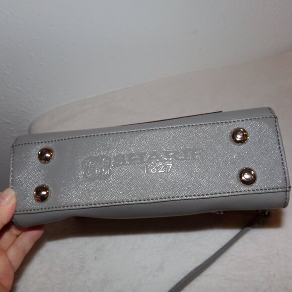 NEW SHARIF GRAY SMALL CROSSBODY BAG - Picture 3 of 13
